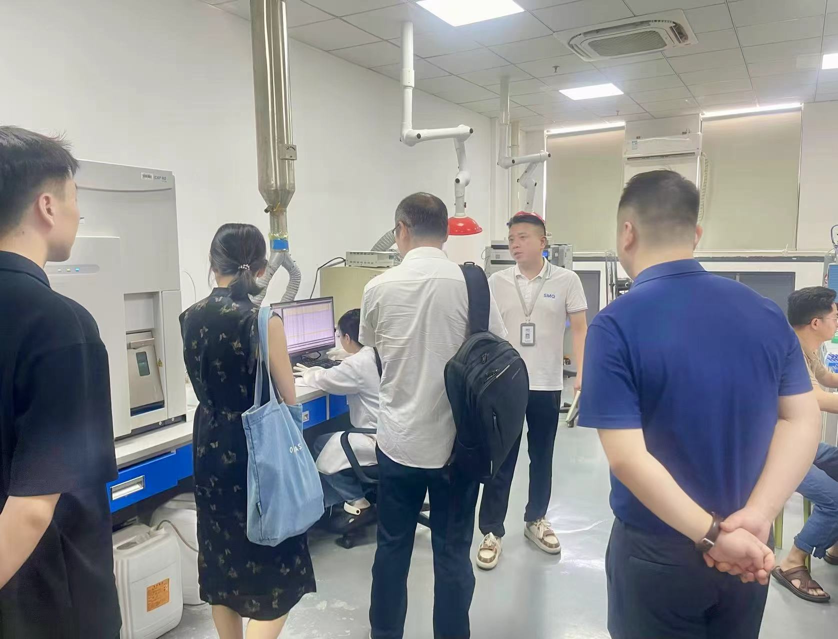 校企合作 中国计量大学生命科学学院莅临 深检集团浙江子公司参观交流