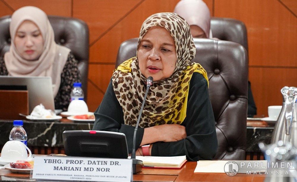 Datin Prof Dr Mariani 将幼儿教育放在其应有的位置：将幼儿教育放在议程的首位Datin Prof Dr Mariani 将幼儿教育放在其应有的位置：将幼儿教育放在议程的首位