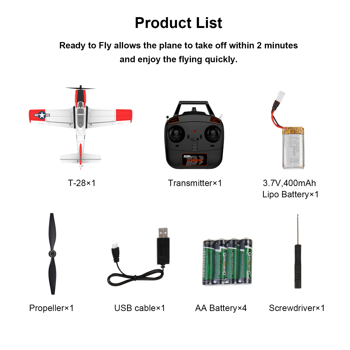 TOP RC HOBBY 450MM MINI T28