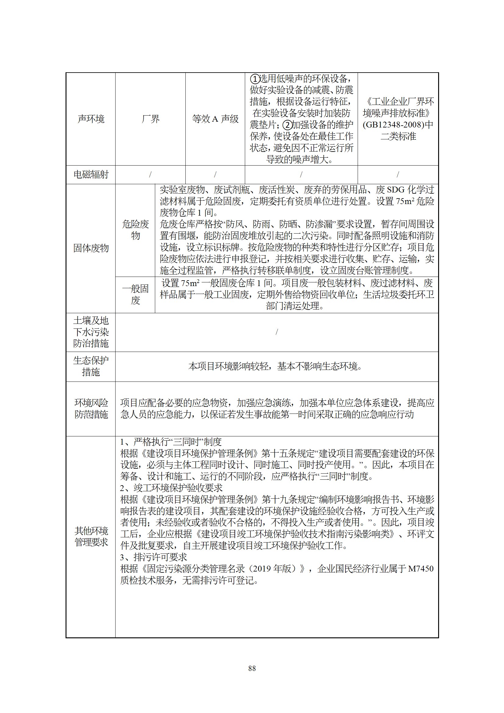 深检集团华东总部基地项目环境影响报告表