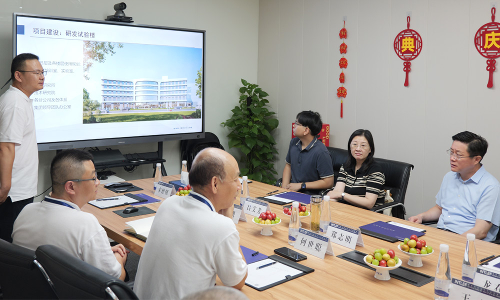 高邮市长郑志明代表团一行莅临英特莱福油气集团上海总部考察