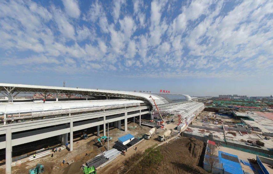 新建上海至南通动铁路（南通至安亭段）上海动车段高级修能扩建工程项目